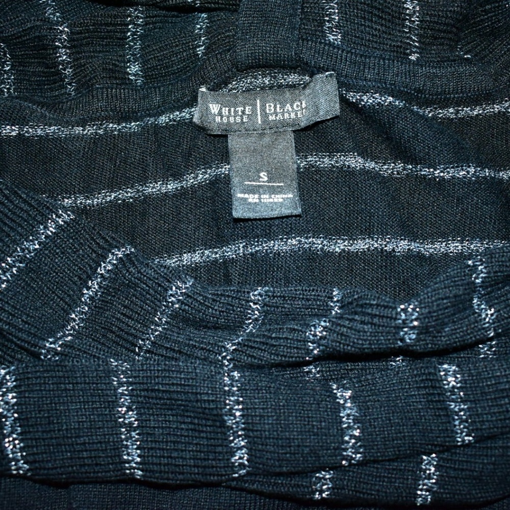 WHBM LONG SLEEVE COWL-NECK SWEATER - Picture 5 of 7